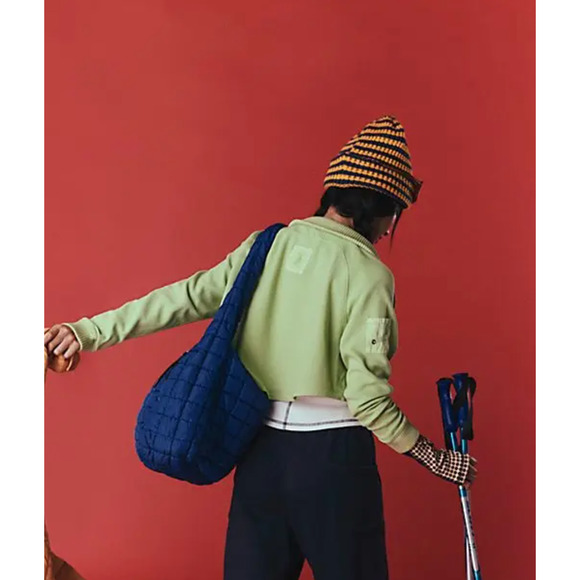 NEW FREE PEOPLE FP MOVEMENT LIGHTENING LIME GREEN SO FLY HENLEY TOP SHIRT SZ S - Picture 3 of 7